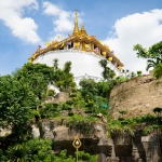 Golden Mount jedyne wzgórze w Bangkoku